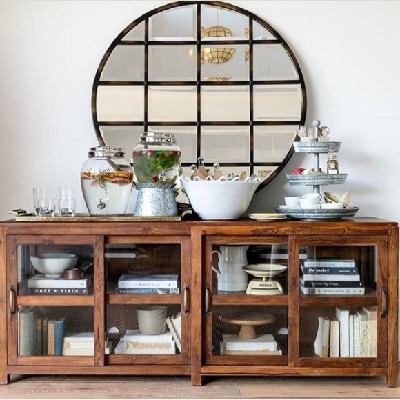 Pottery Barn Classic Glass 7.5 qt Drink Dispenser with Silver Spout and … - Picture 6 of 16